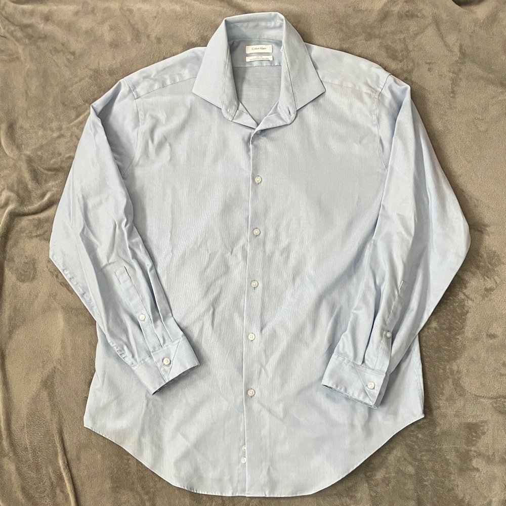 Calvin Klein Light Blue Dress Shirt